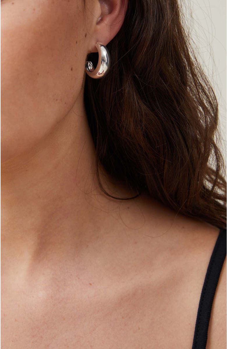 Rubi Shoes Large Hoop Earring, Alternate, color, 