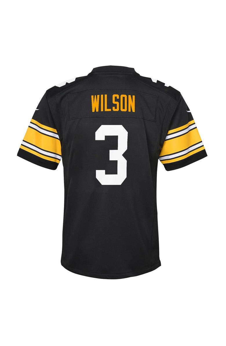 Nike Youth Nike Russell Wilson Black Pittsburgh Steelers Alternate Player Game Jersey, Alternate, color,
