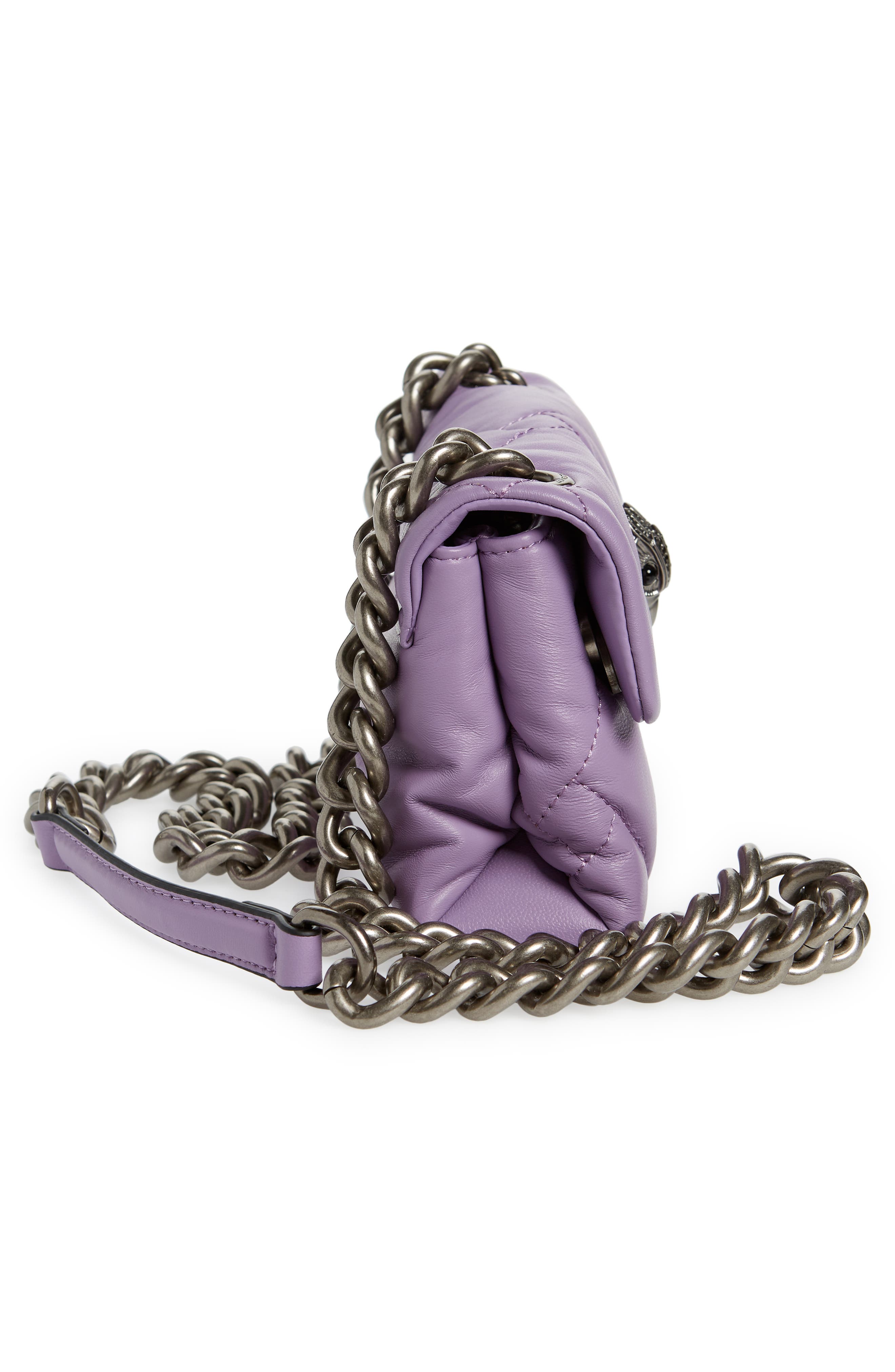 Kurt Geiger London Mini Kensington Leather Crossbody Bag, Alternate, color, 