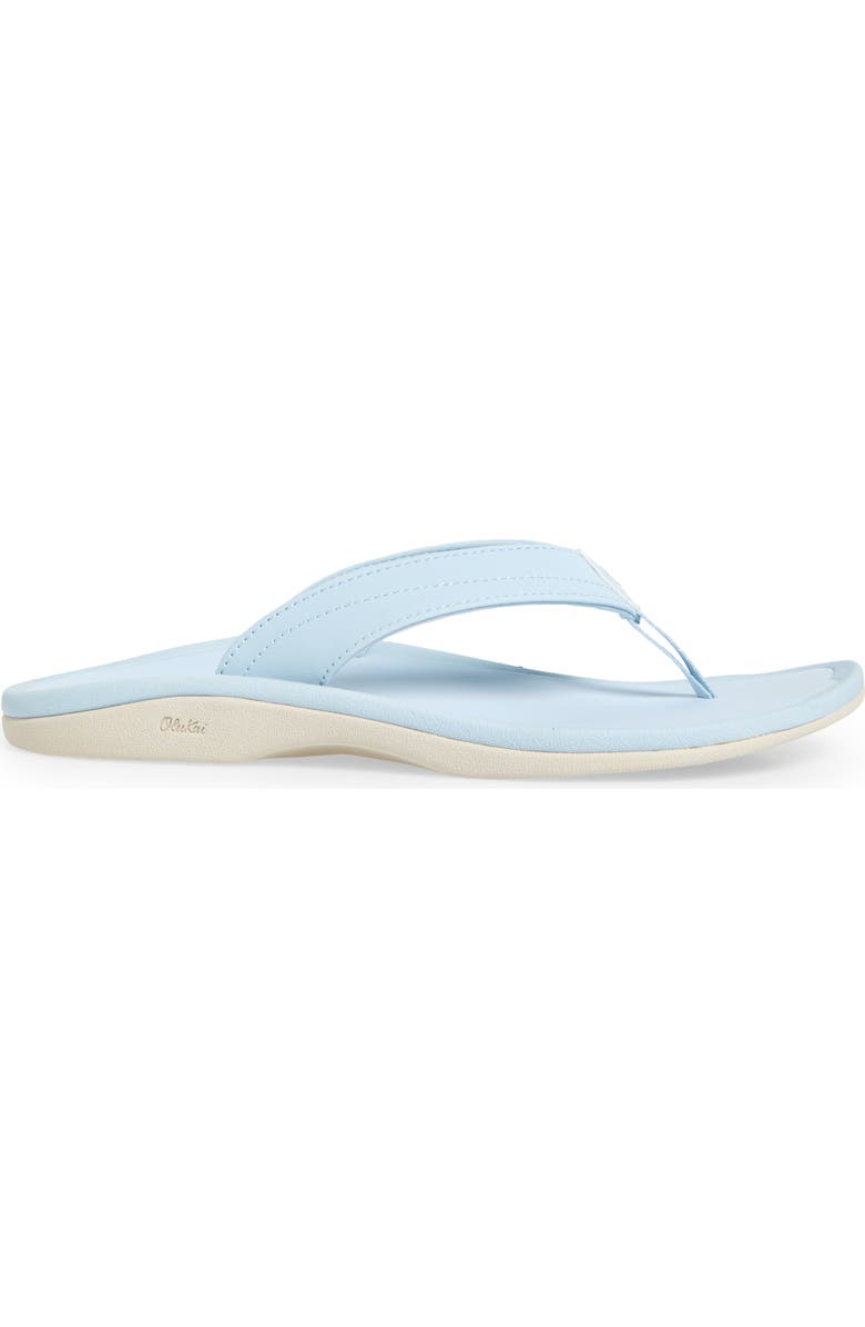 OluKai Ohana Flip Flop, Alternate, color, Bright Sky / Bright Sky