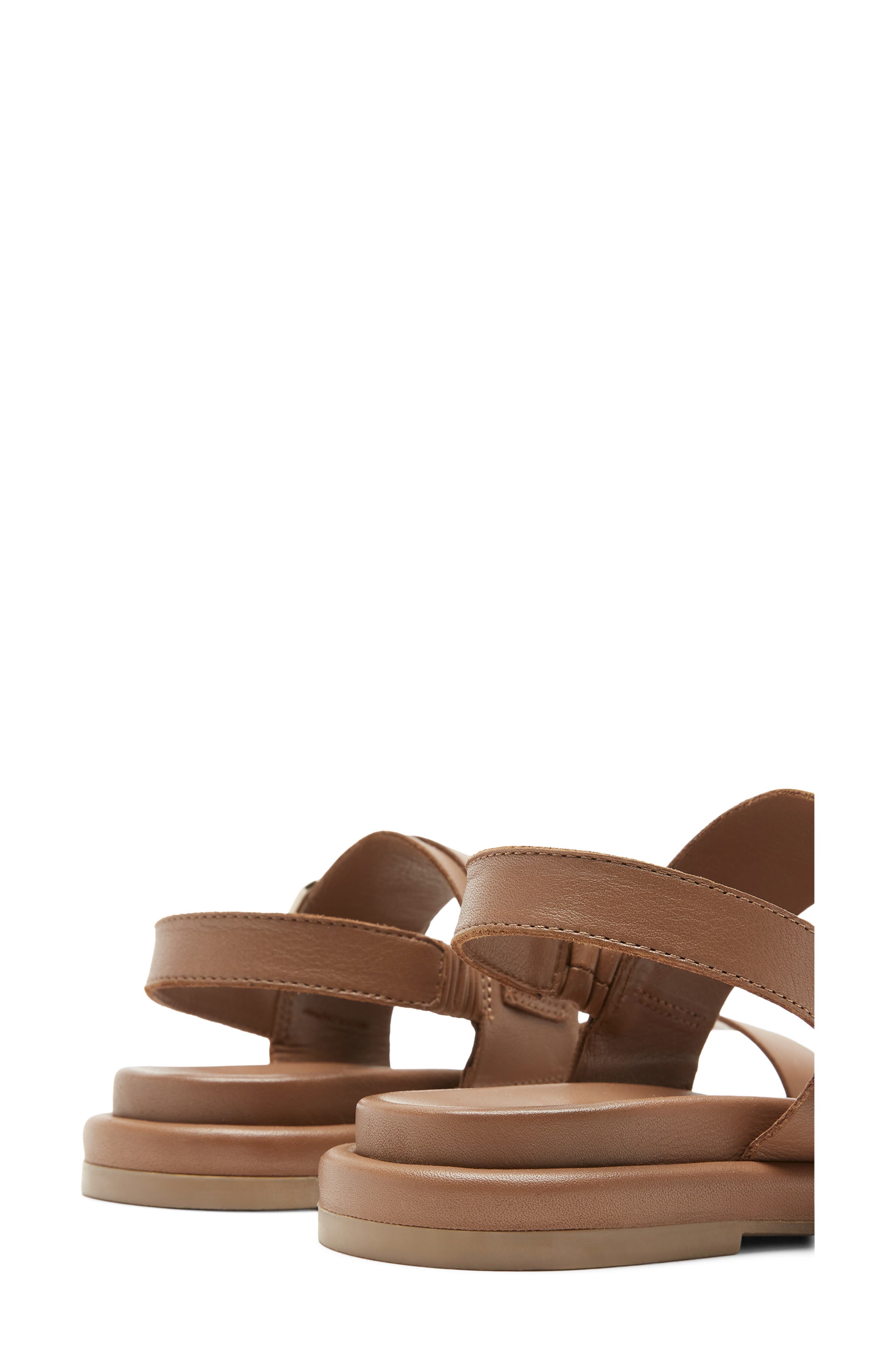 Auden Leather Sandal, Alternate, color, COGNAC LEATHER