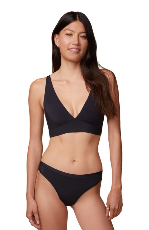 Harper Wilde Bliss Plunge Adjustable Bralette in Black 