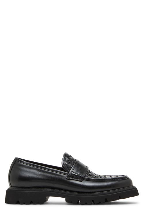 Steve Madden Strandd Lug Sole Loafer In Black