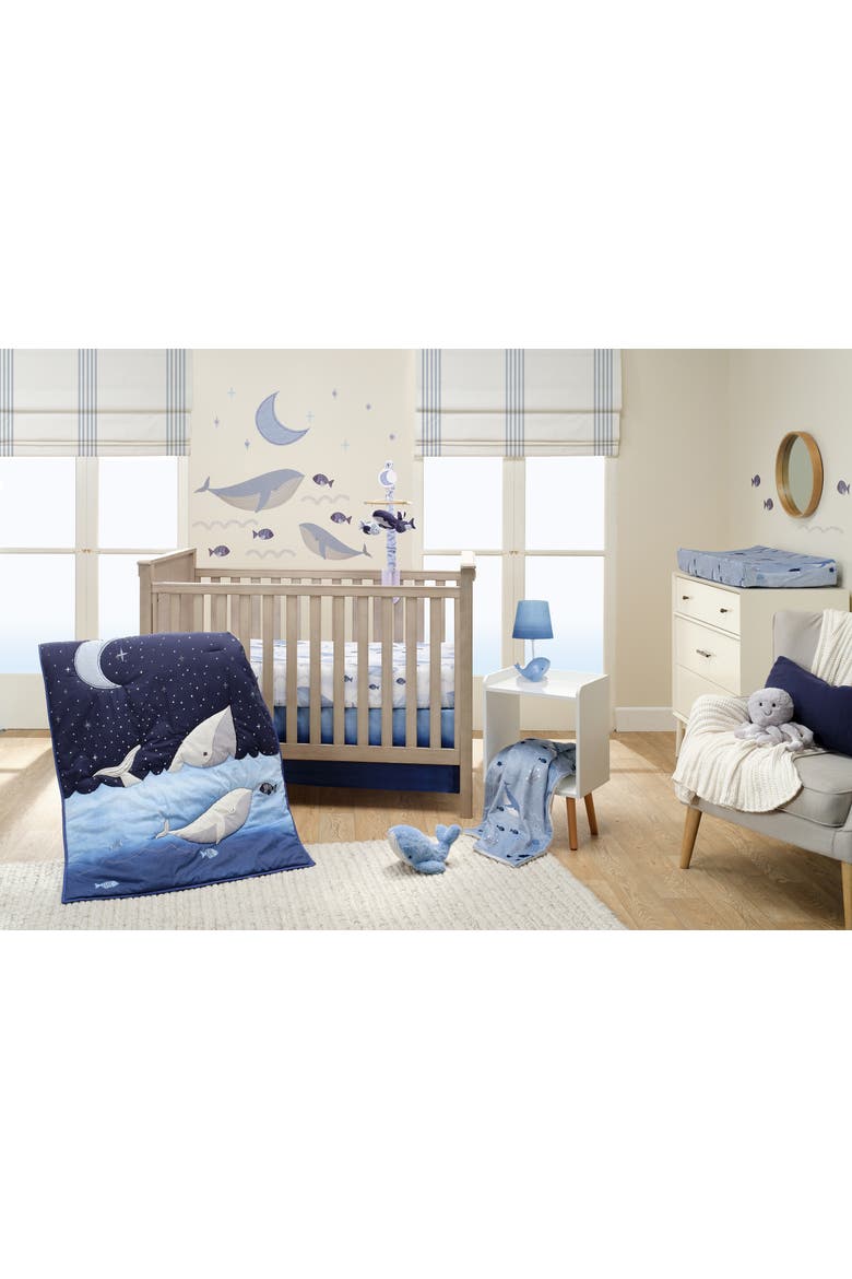 Bubbles and Squirt Soft Changing Pad Cover, Alternate, color, Blue