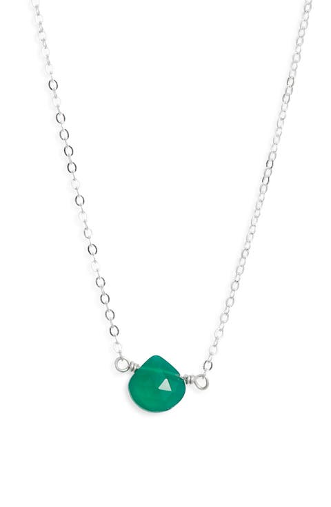 Birthstone Pendant Necklace