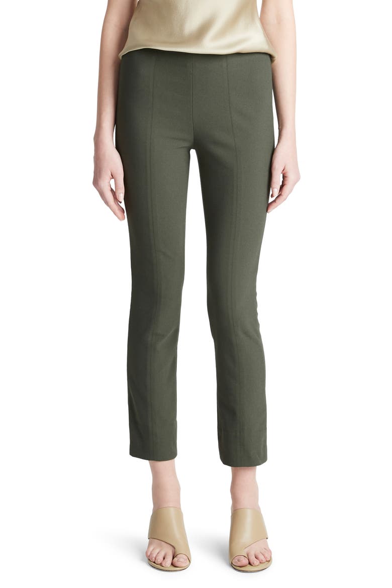 Straight Leg Ankle Pants, Main, color, NIGHT PINE