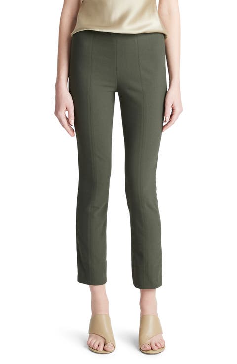 Straight Leg Ankle Pants