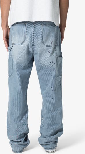 Ultrabaggy Stripe Denim Carpenter Pants