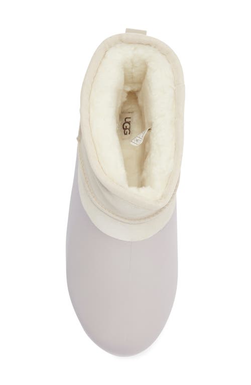 Ugg ® Gender Inclusive Classic Mini Pumped Molded Plush Boot In Purple