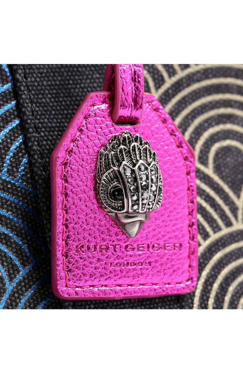 Kurt Geiger London Mini Southbank Tote, Alternate, color, Charcoal