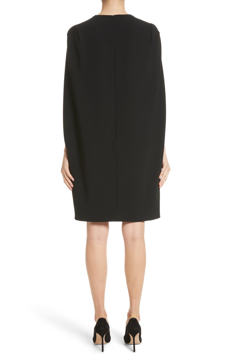 Max Mara Sospiro Cape Shift Dress, Alternate, color, 