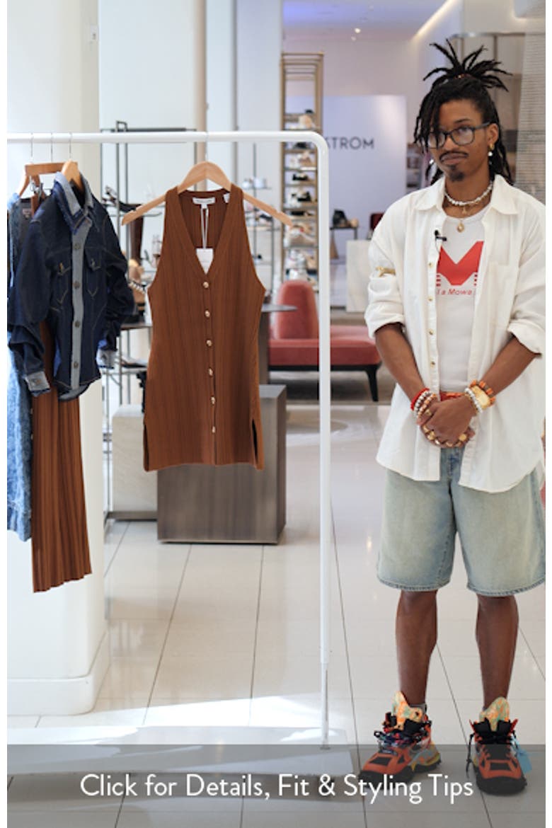 Dax Variegate Rib Sweater Vest video
