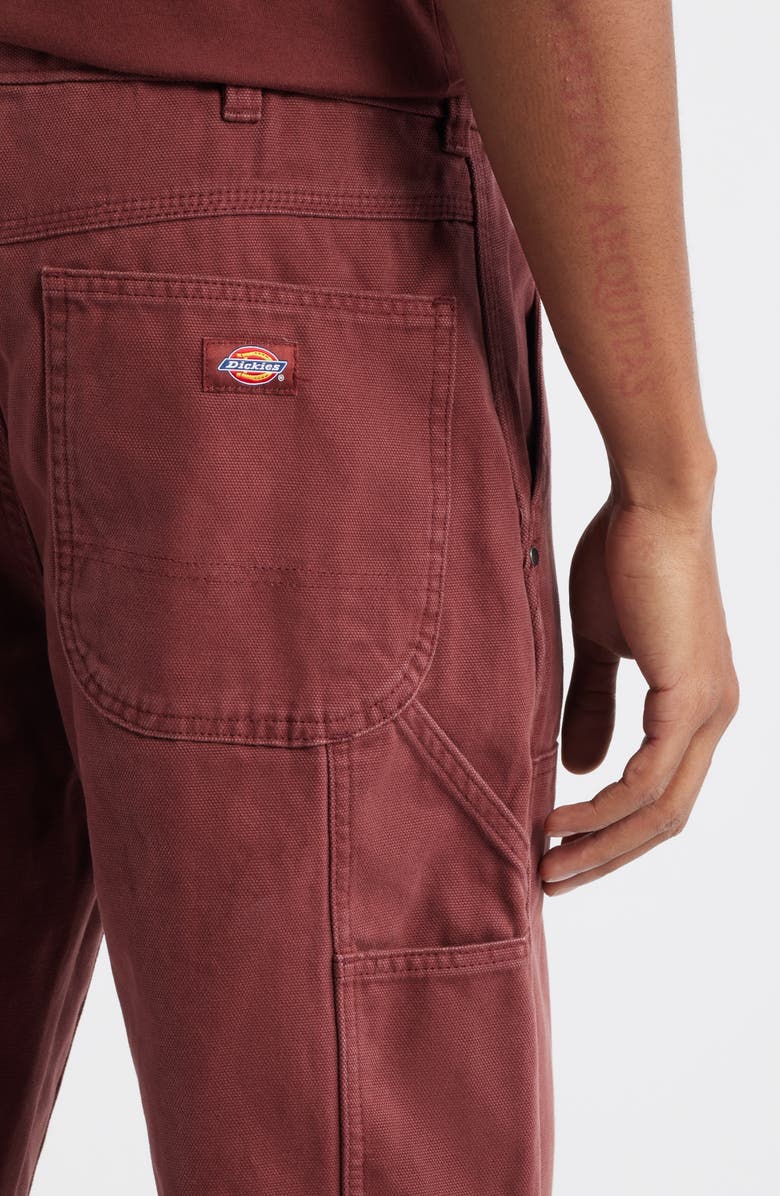 Dickies Double Knee Cotton Canvas Carpenter Pants, Alternate, color, Andorra