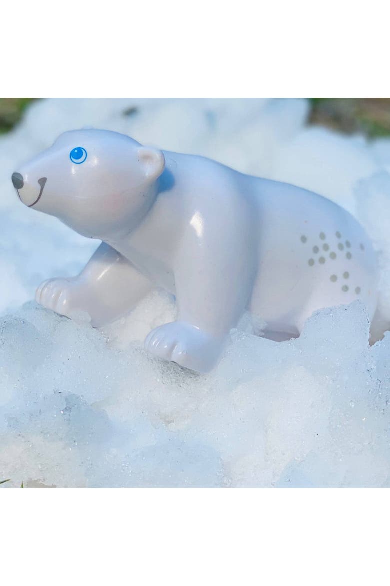 Little Friends Polar Bear - Chunky Plastic Zoo Animal Toy Figure, Alternate, color, Multi