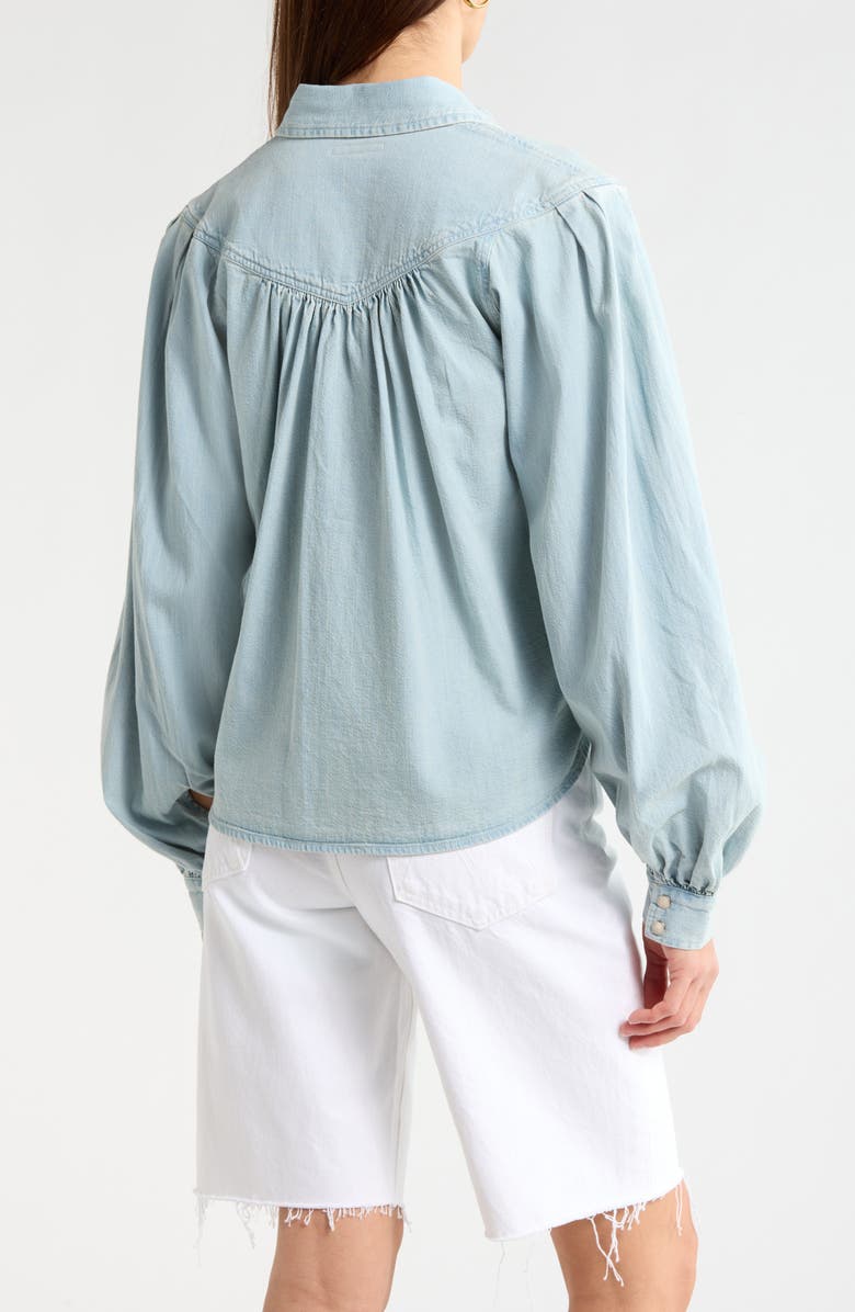 MOTHER The Rhapsody Exes Button Front Shirt, Alternate, color, Party Pad