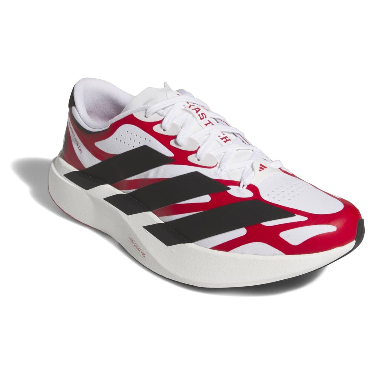 Unisex adidas  White Texas Tech Red Raiders Adizero EVO SL EXO Sneakers, Main, color, White