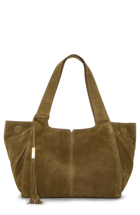 Aleah Suede Tote
