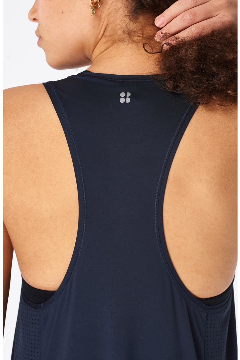 Ace Racerback Midi Dress, Alternate, color, NAVY BLUE