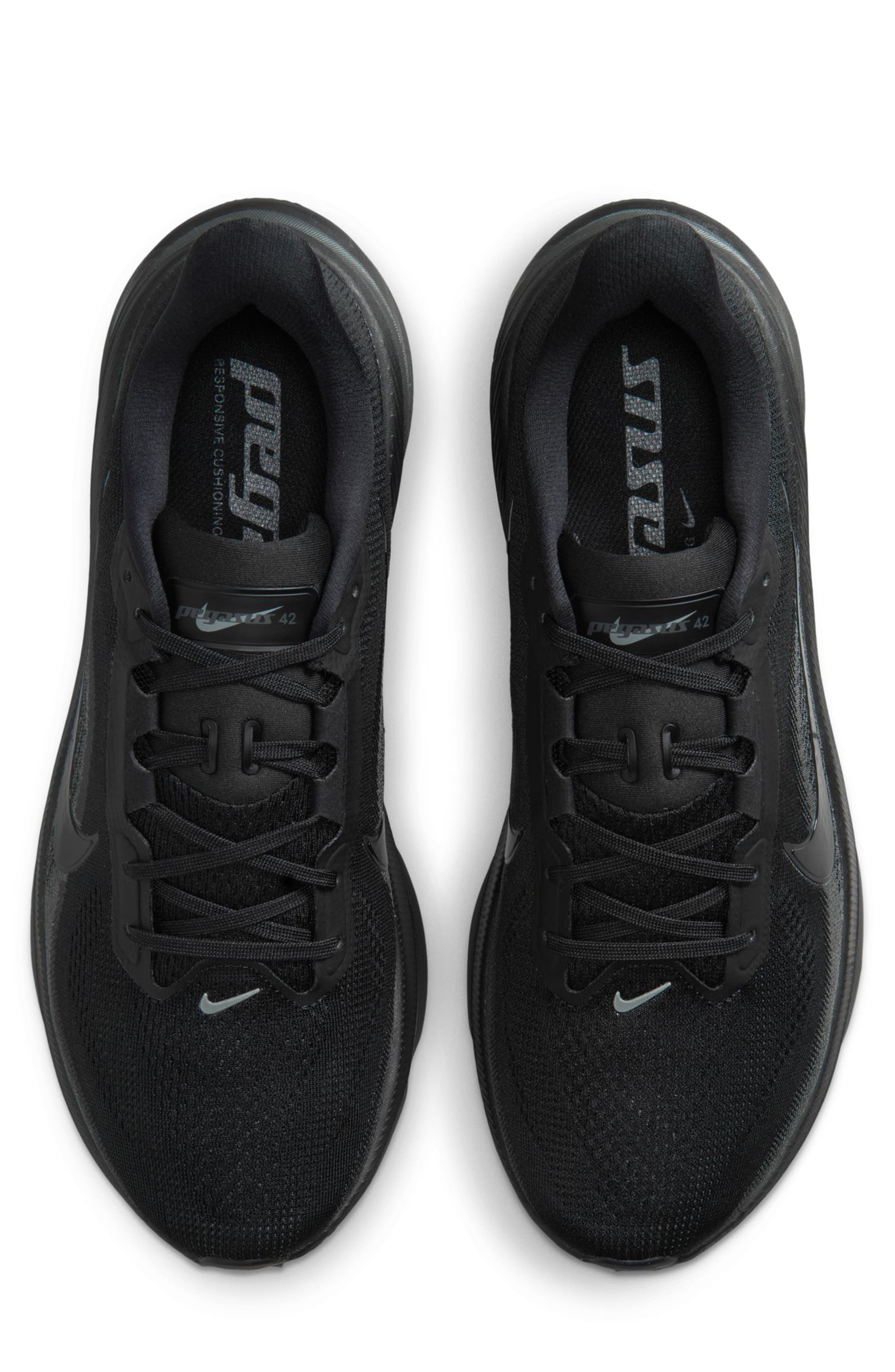 Pegasus 42 Running Shoe, Alternate, color, 003 BLACK/BLACK