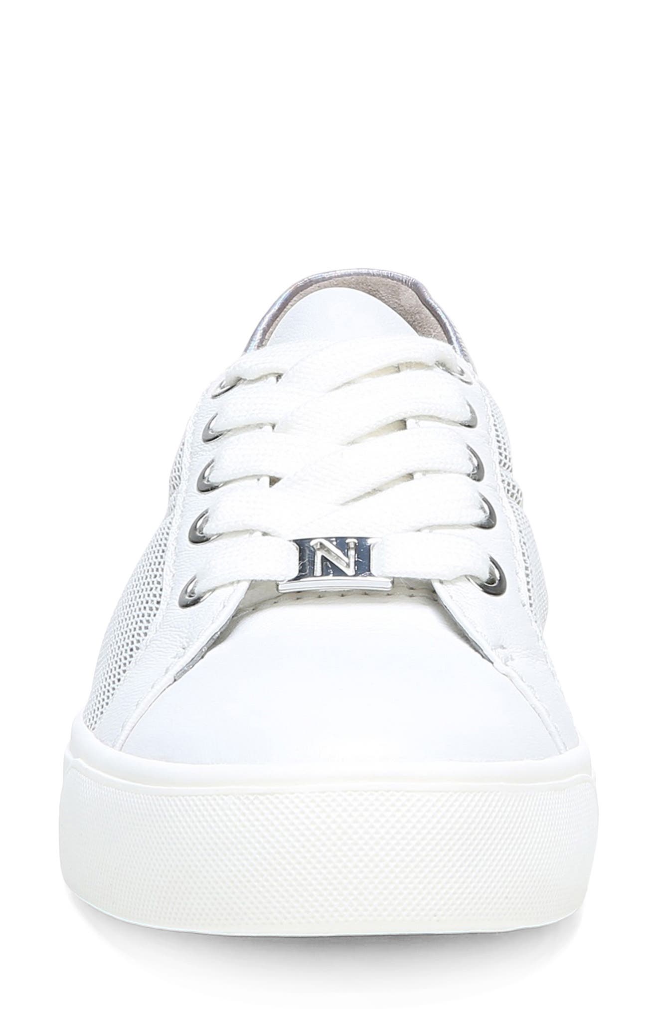 Astara Sneaker, Alternate, color, WHITE MESH LEATHER