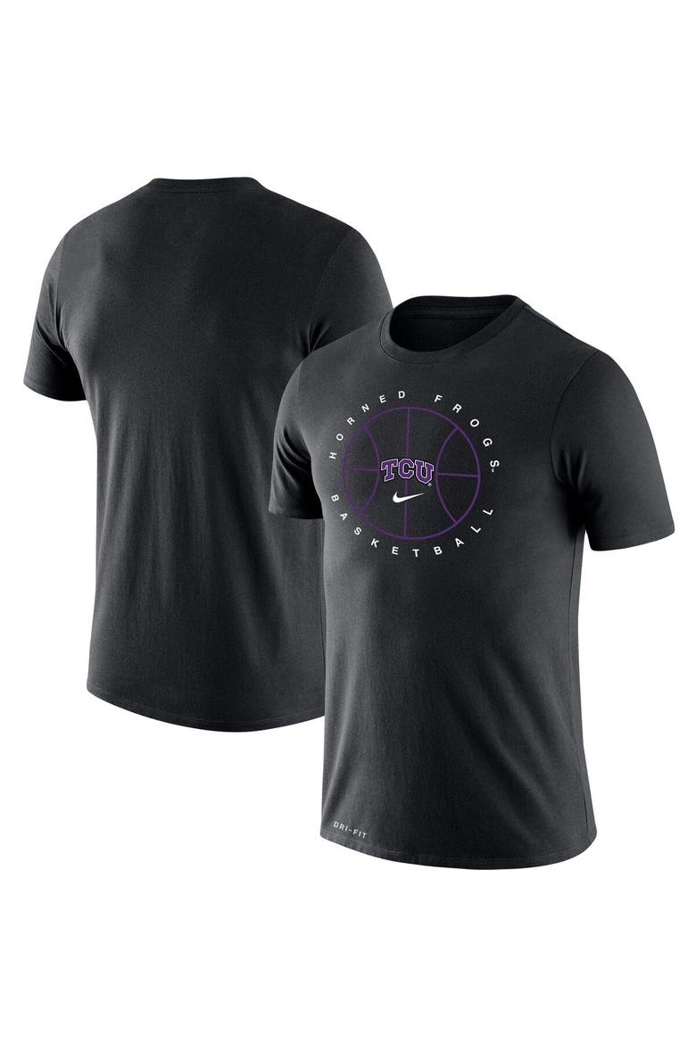 Men's Nike Black TCU Horned Frogs Basketball Icon Legend Performance T-Shirt, Main, color, Black