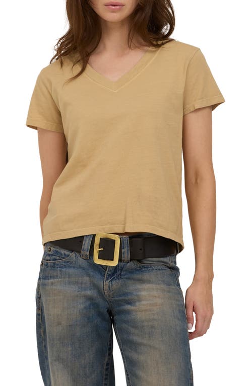 Project Social T The Must Have V-neck T-shirt In Camel