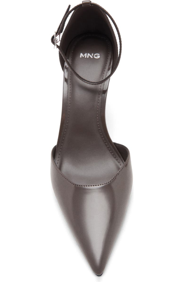 MANGO Pointed Toe Ankle Strap Pump, Alternate, color,