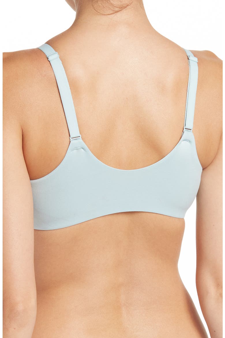 Perfect Primer Front Close Underwire Bra, Alternate, color, ETHER