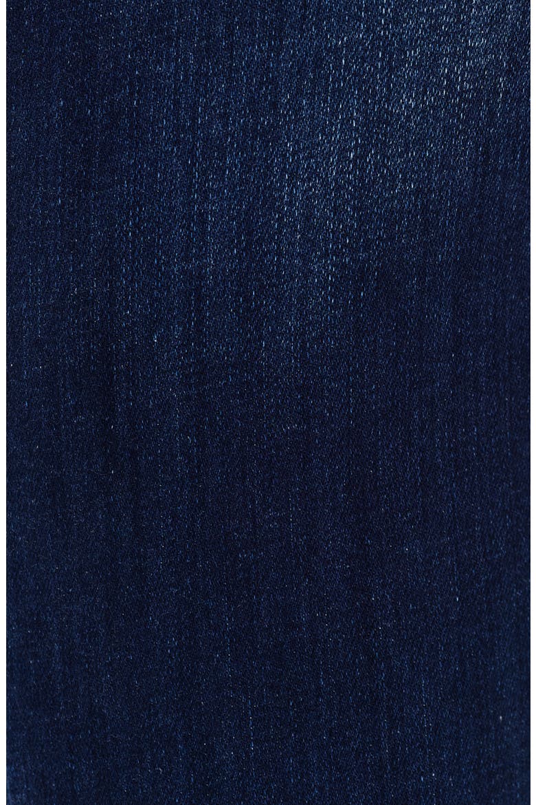 Release Hem Mid Rise Flare Jeans, Alternate, color, DARK BLUE