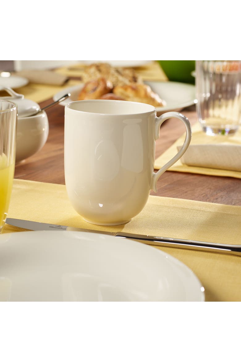 New Cottage Basic Latte Mug, Alternate, color, white