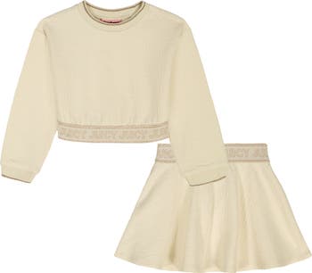 Kids' Pullover & Skirt Set