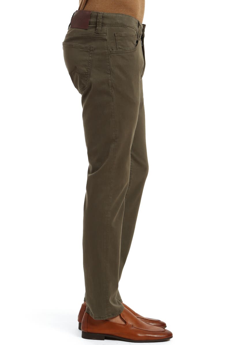 34 Heritage Charisma Relaxed Straight Leg Pants, Alternate, color, Olive Twill