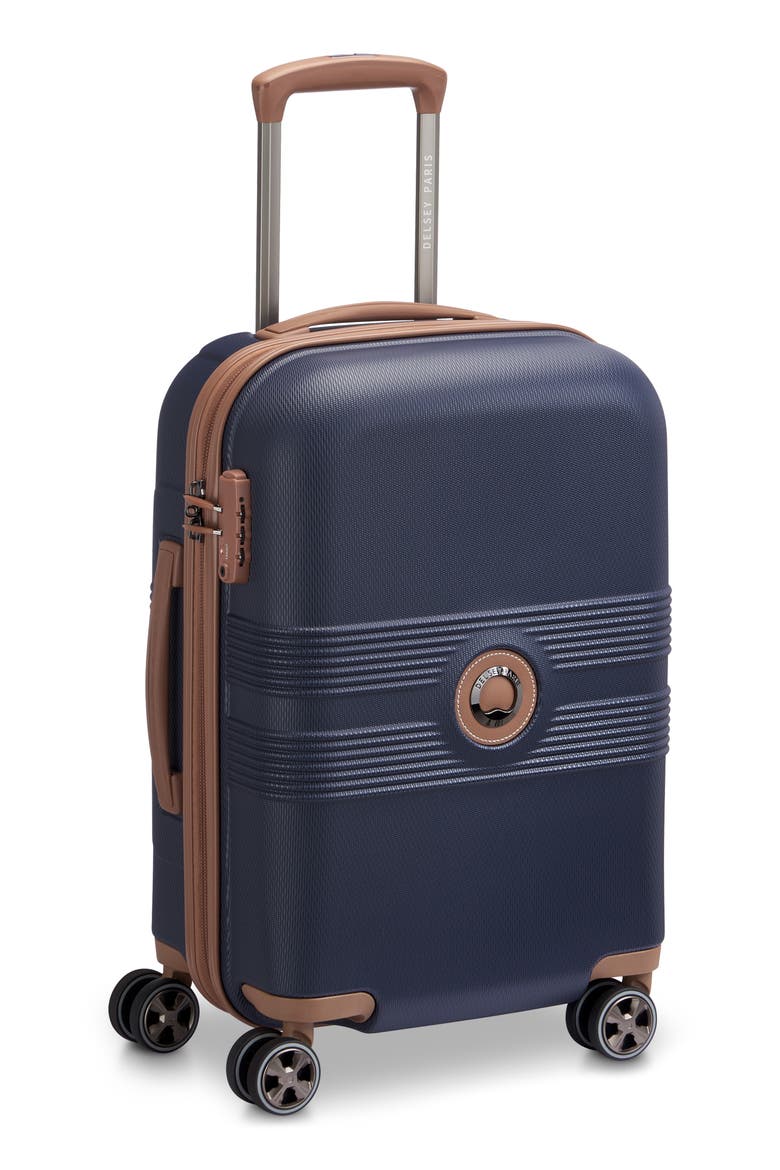 Flanerie Hardside Carry-On Luggage, Alternate, color, NAVY