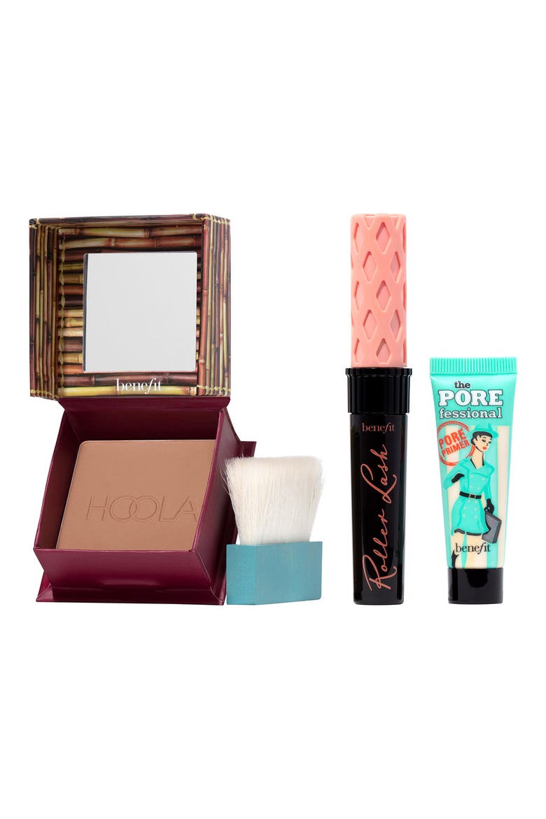 Benefit Hot for the Holidays Mascara, Bronzer & Primer Set, Main, color, NO COLOR
