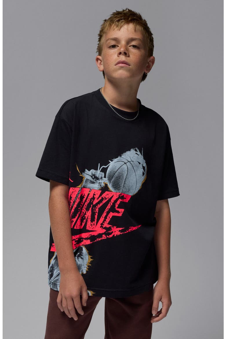 Kids' Reissue Graphic T-Shirt, Alternate, color, BLACK