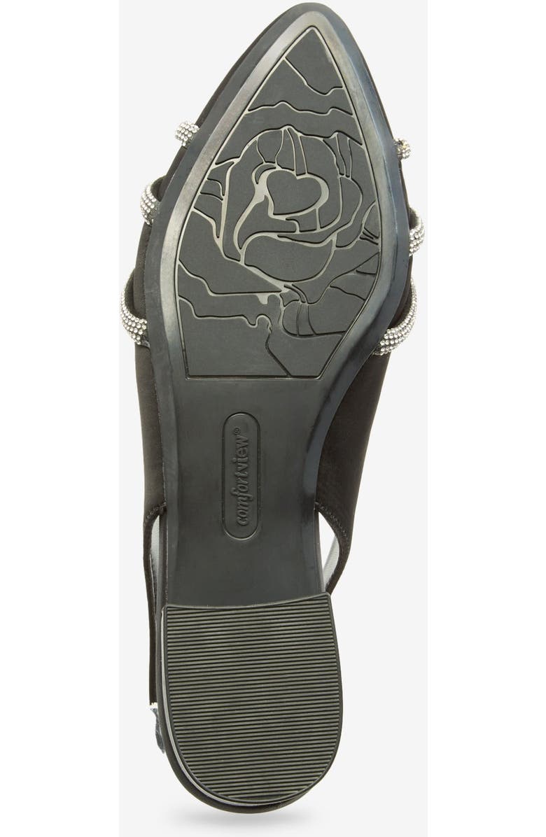 Comfortview The Evelyn Slingback, Alternate, color, Black