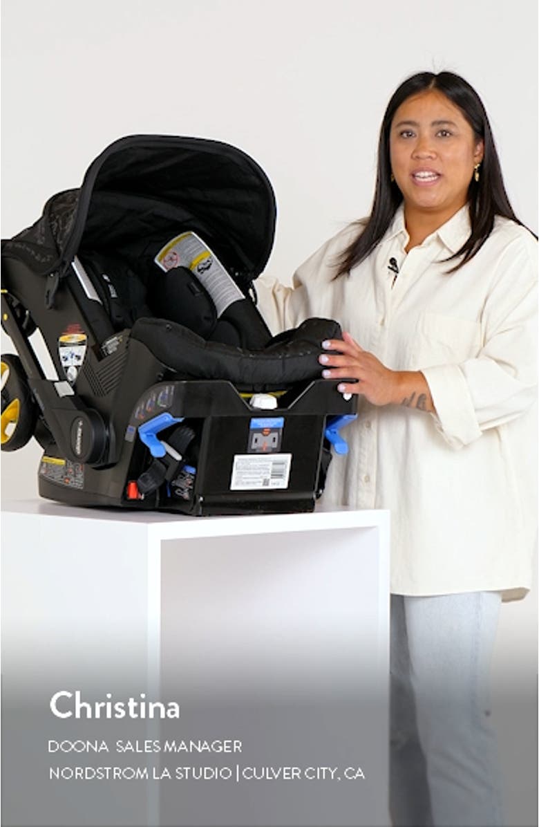 x Vashtie Convertible Infant Car Seat/Compact Stroller System with Base, sales video thumbnail