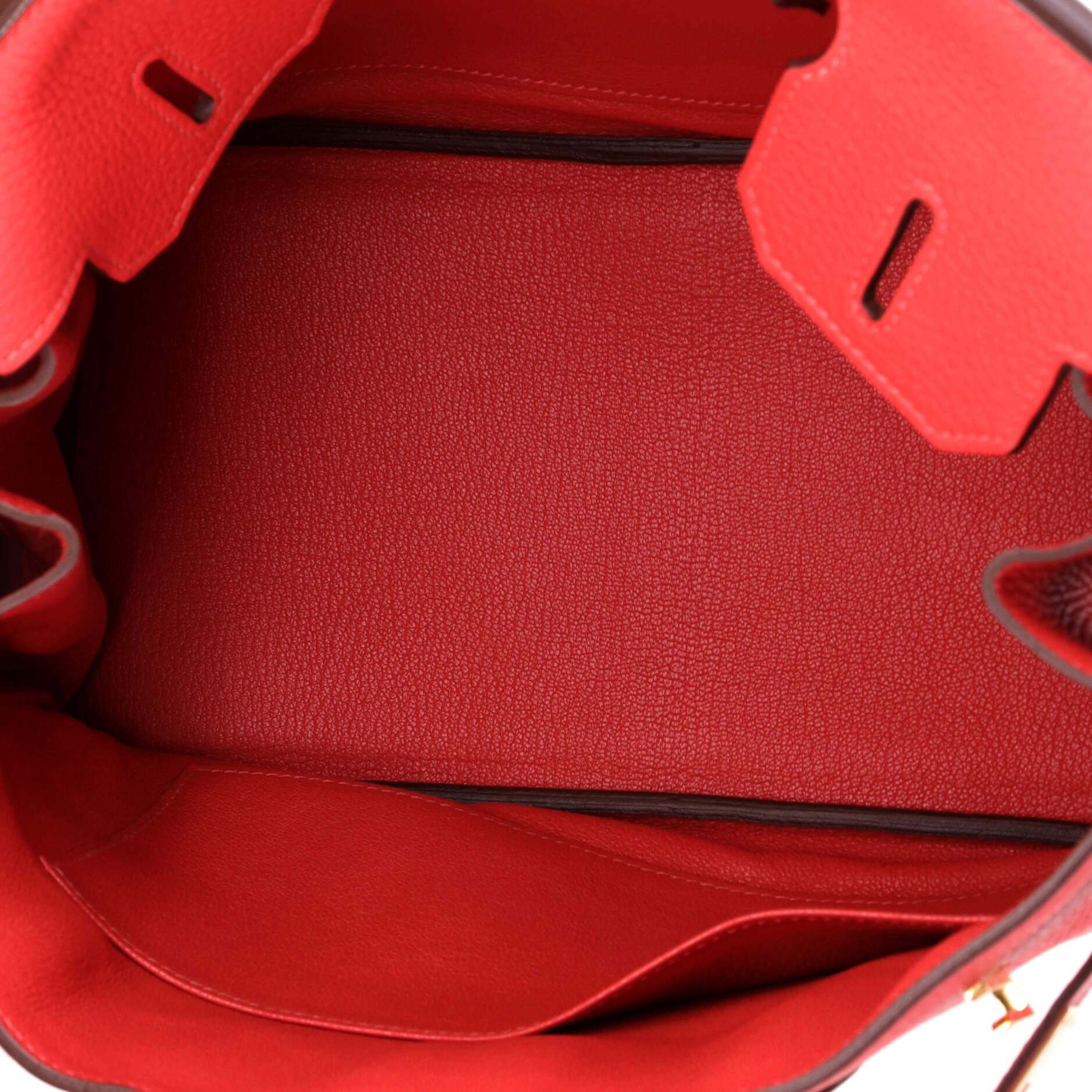 Birkin Handbag Pink Clemence with Gold Hardware 30, Alternate, color, Red