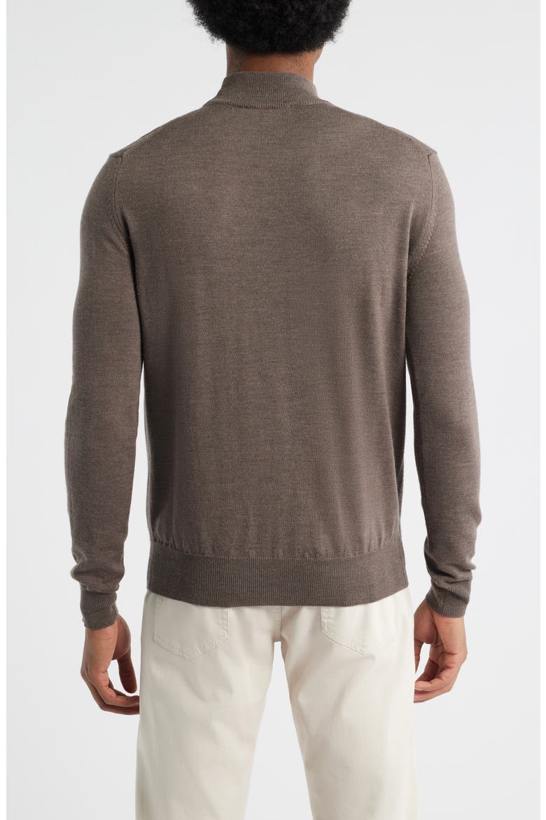 Cashwool® Mock Neck Sweater, Alternate, color, ASH GREY