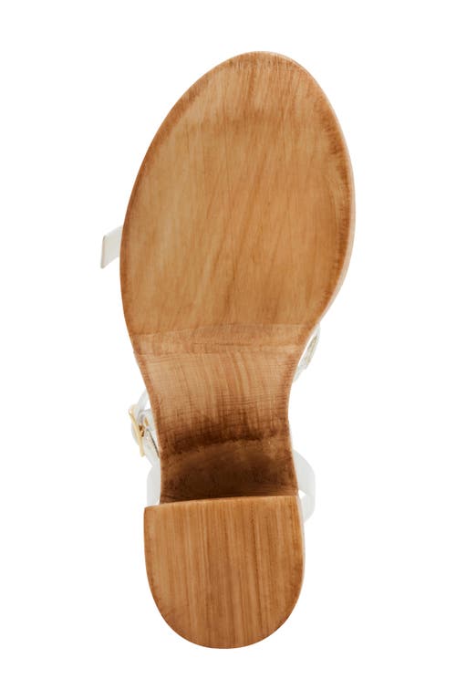 Steve Madden Lilia High Wooden Platform Dress Sandals