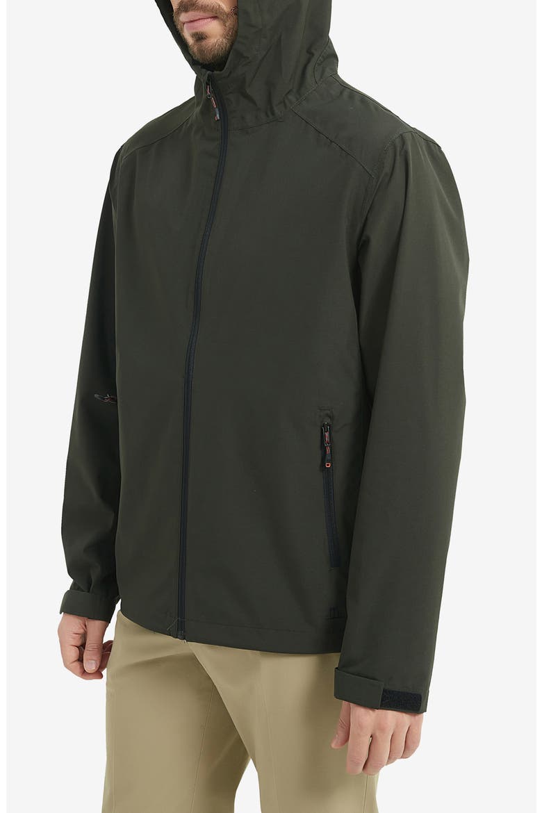 Seam Sealed 2.0 Waterproof Hooded Jacket, Alternate, color, LODEN