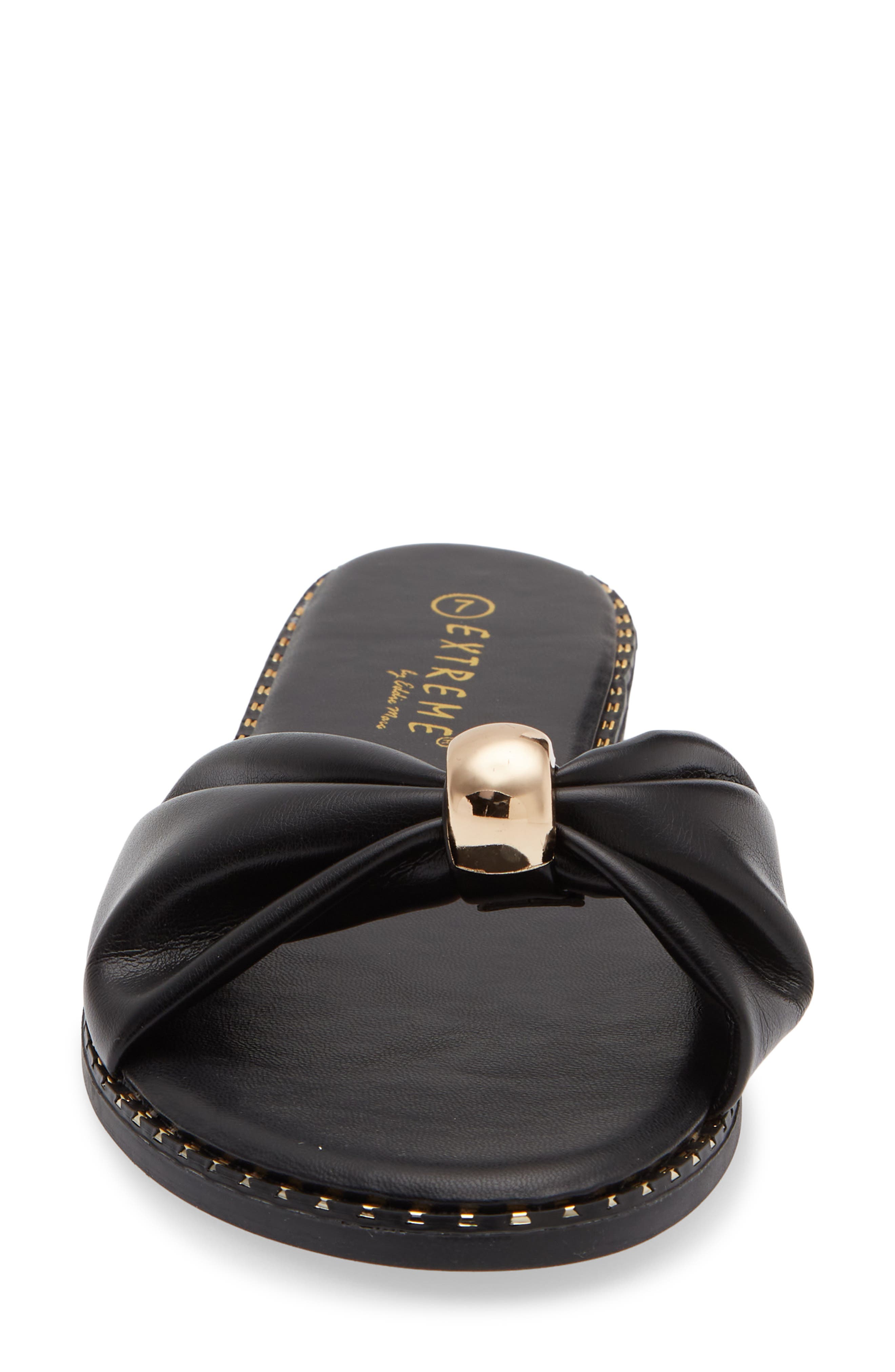 EXTREME BY EDDIE MARC Calista Slide Sandal, Alternate, color, Black