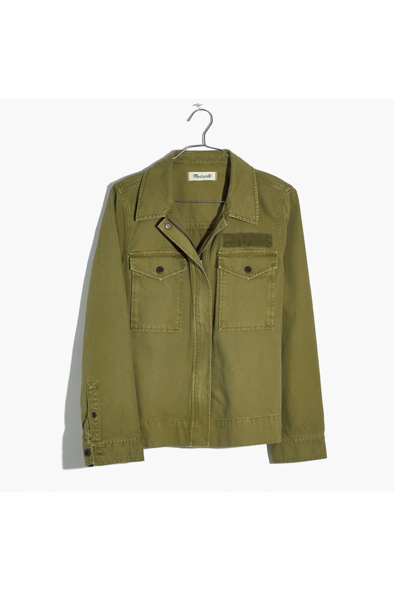 Army Swing Jacket, Main, color, TUNDRA