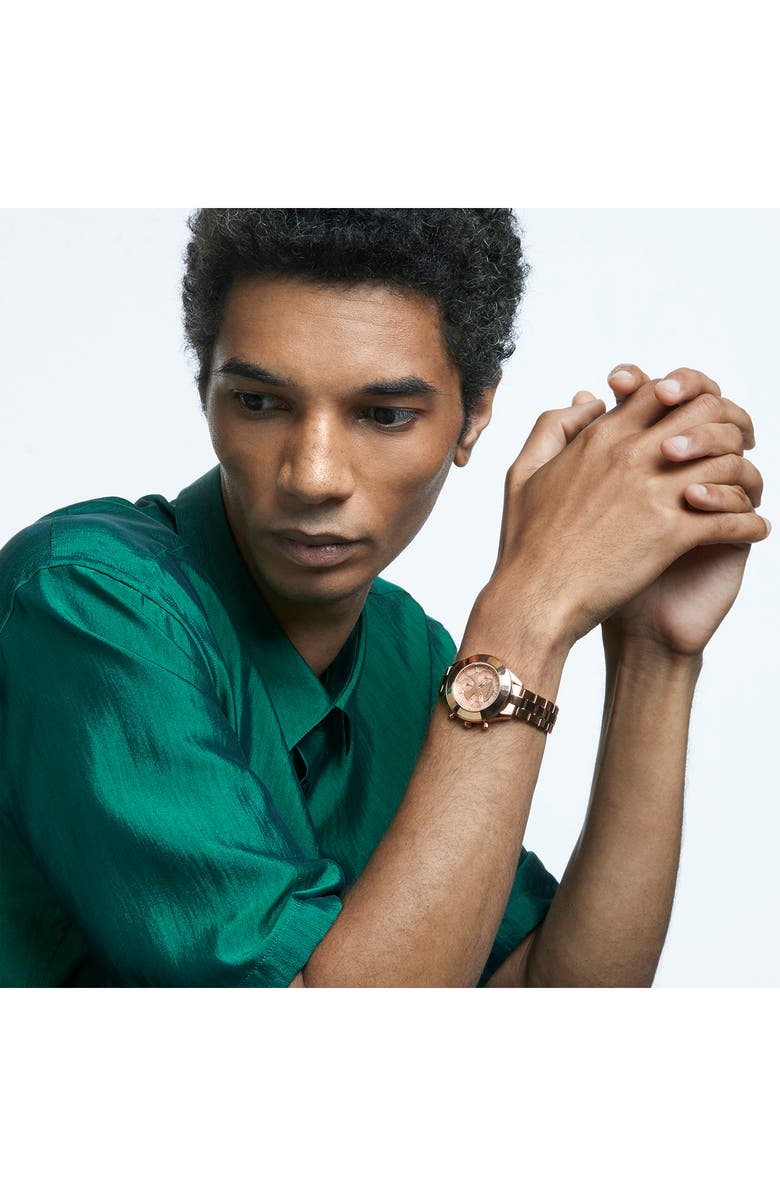 Swarovski Octea Lux Chronograph Bracelet Watch, 37mm, Alternate, color,