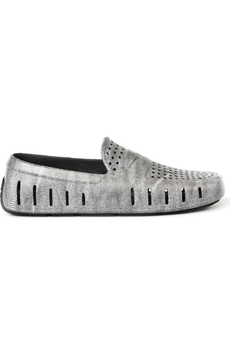 FLOAFERS Country Club Driver Loafer, Alternate, color, Black Denim