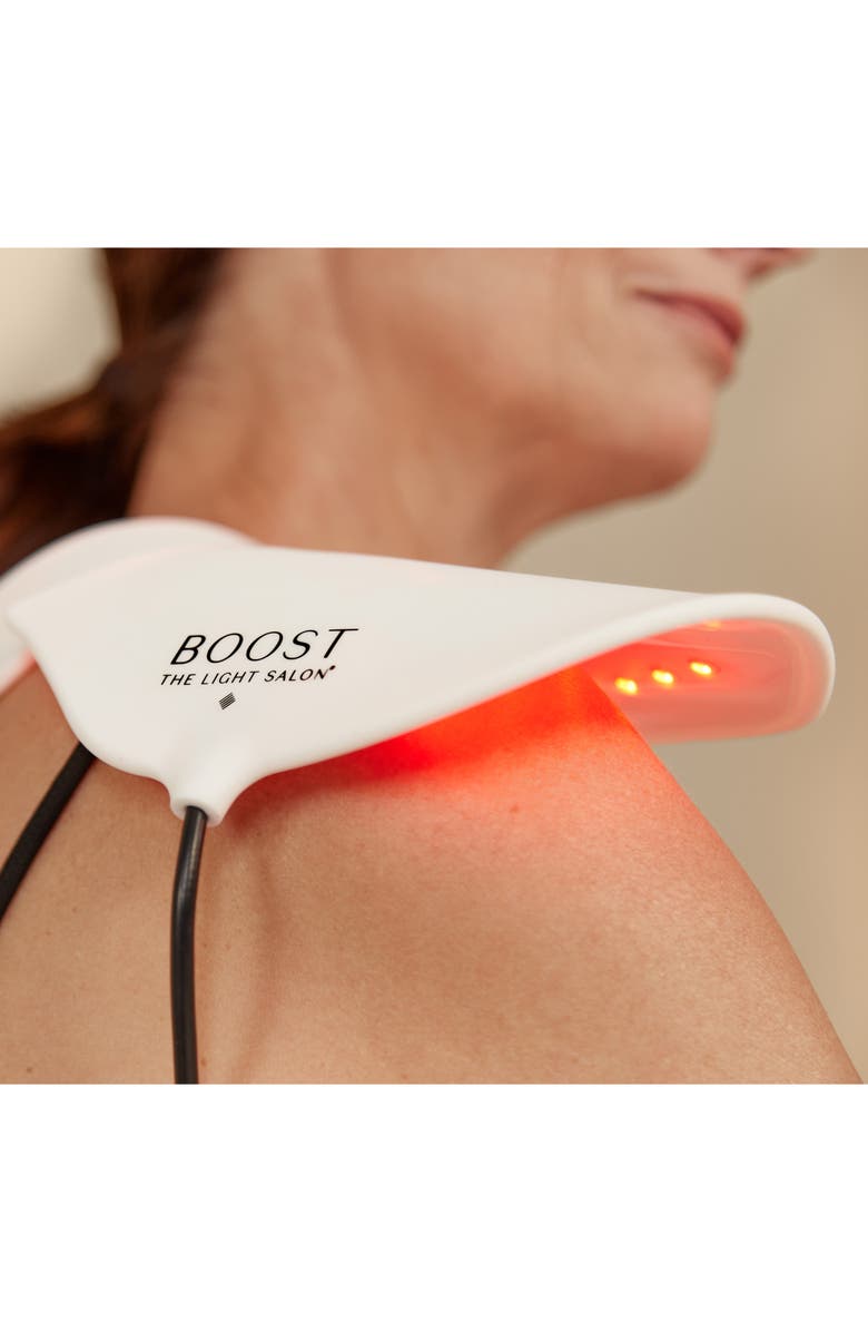 The Light Salon Boost LED Advanced Light Therapy Décolletage Bib, Alternate, color, 