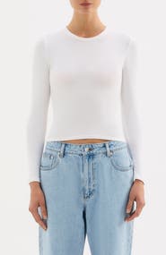 Nude Lucy Rib Ls Tee