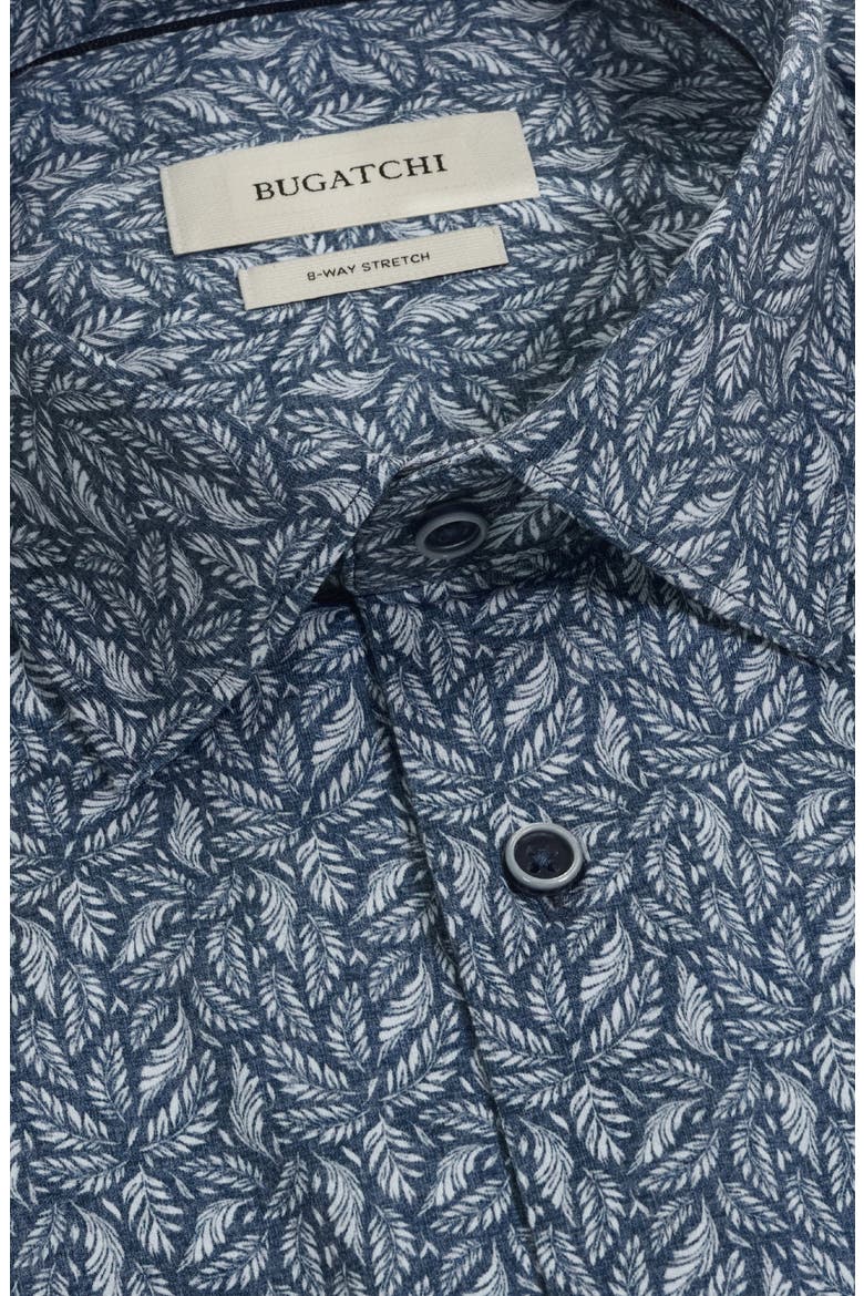James OoohCotton® Button-Up Shirt, Alternate, color, INDIGO