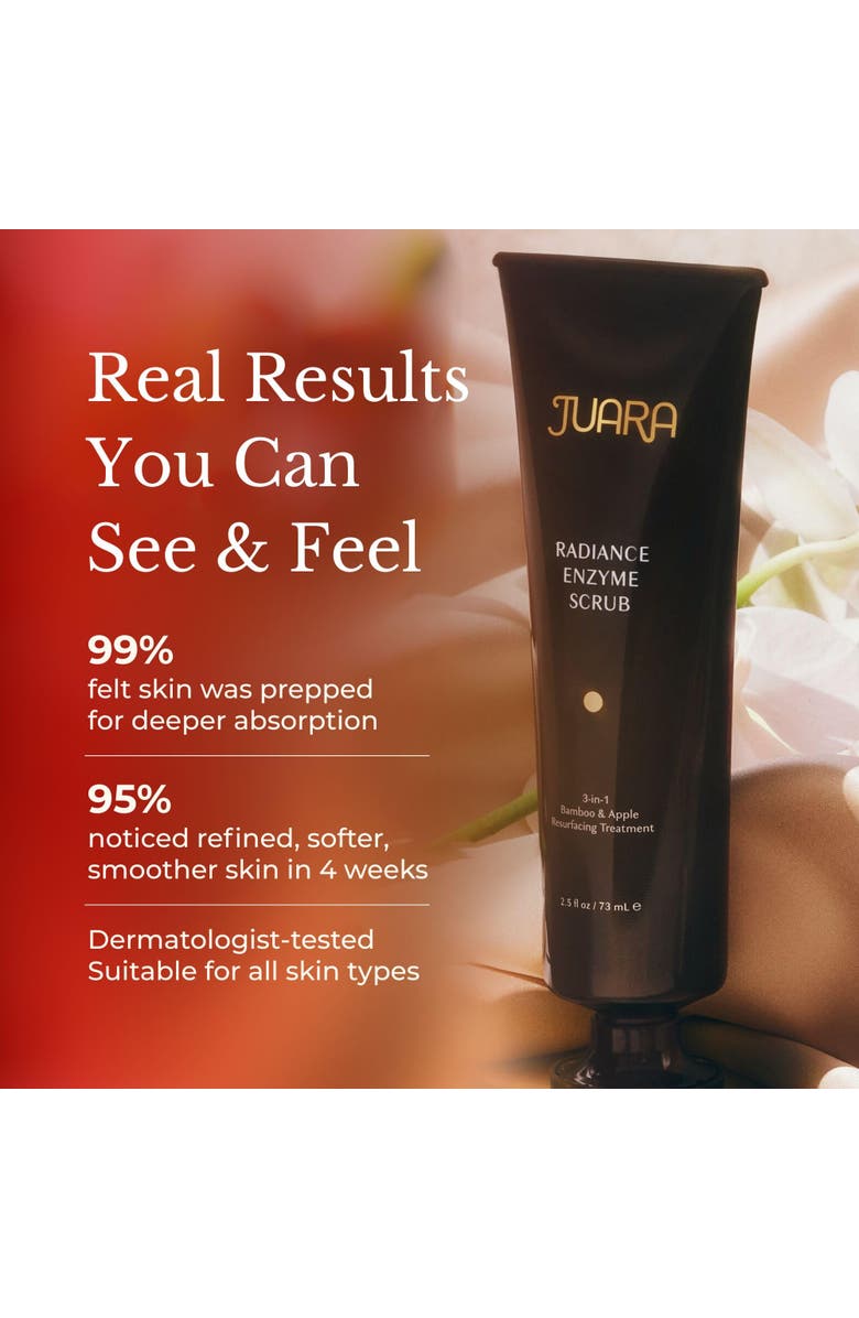 Juara Radiance Enzyme Face Scrub, Alternate, color, NO COLOR