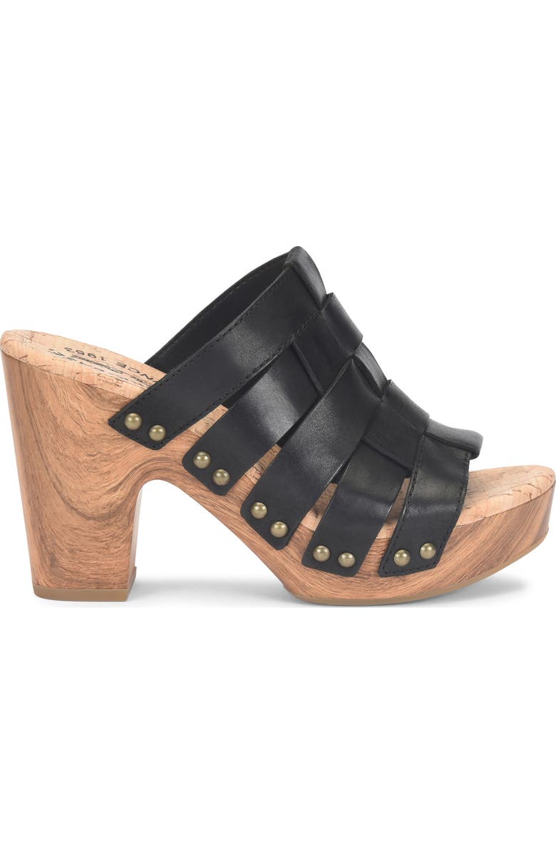Kork-Ease<sup>®</sup> Devan Platform Sandal, Alternate, color, Black